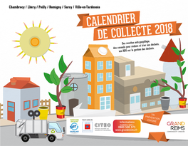 Calendrier De Collecte 2018