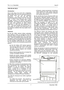 The VMARS Newsletter Issue 8 7 December 1999