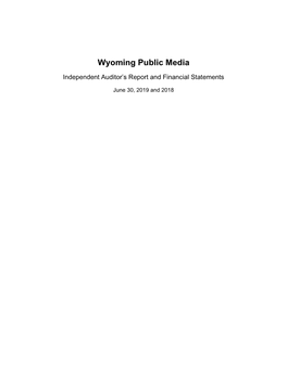 Wyoming Public Media