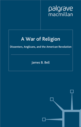 A War of Religion