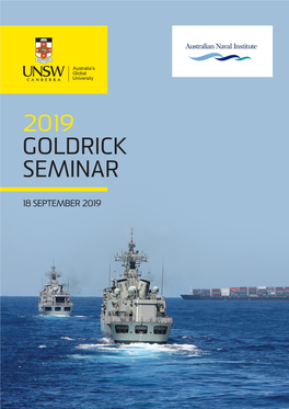 2019 Goldrick Seminar