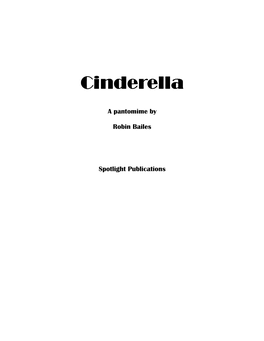 Cinderella Cinderella