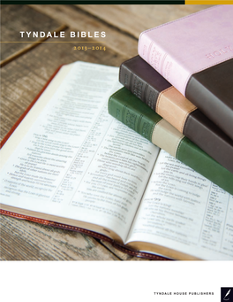 Tyndale Bibles 2013–2014