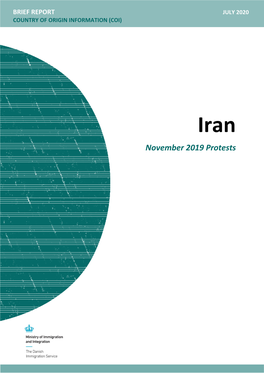 COI Brief Report Iran Nov 2019