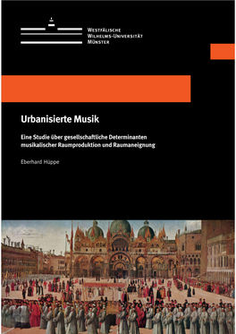 Eberhard Hüppe Urbanisierte Musik