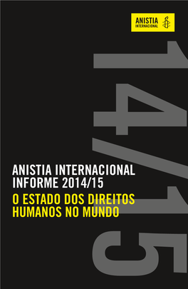 Anistia Internacional Informe 2014/15 O Estado Dos Direitos Humanos No Mundo