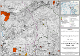 Comune Di Montenars (UD) Tavola 1 Di 1