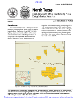 North Texas High Intensity Drug Trafficking Area Drug Market Analysis