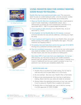 046-Paraffin Wax Instruction Sheet-V2.Ai