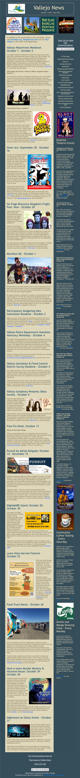 Vallejo News #256