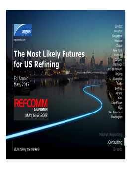 The Most Likely Futures for US Refining