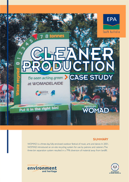 Cleaner Production Case Study