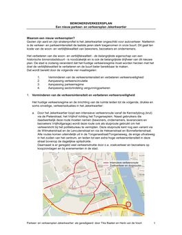 En Verkeersplan Jekerkwartier Waarom Een Nieuw Verkeersplan?