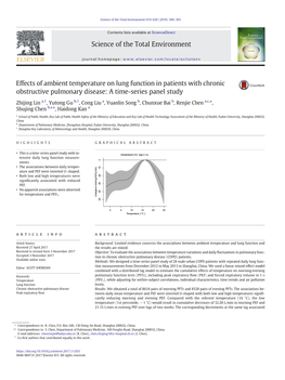 A Time-Series Panel Study