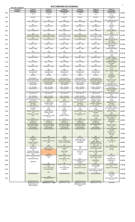 Wjct February 2021 Schedule 1