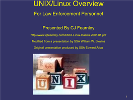 Introduction to Unix