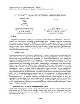 An Uncertainty Calibration Method for Multi-Output Model