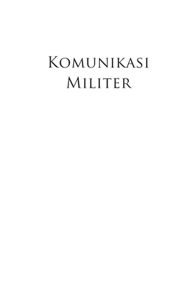 Komunikasi Militer Ii~ Mix Methodology Dalam Penelitian Komunikasi Mix Methodology Dalam Penelitian Komunikasi ~Iii~