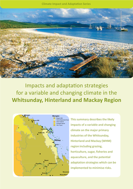 Impacts and Adaptation Strategies for a Variable and Changing Climate in the Whitsunday, Hinterland and Mackay Region