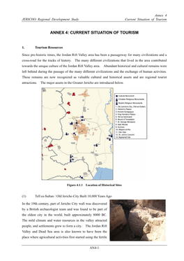 Annex 4: Current Situation of Tourism