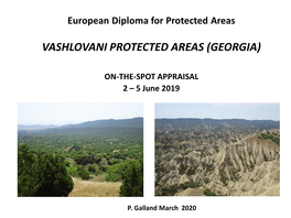 Vashlovani Protected Areas (Georgia)