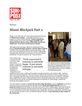 Miami Blackjack Part 2
