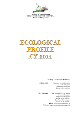2014 Ecological Report