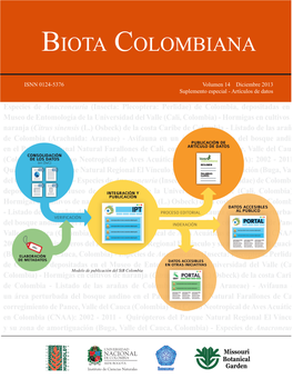 Biota Colombiana Vol