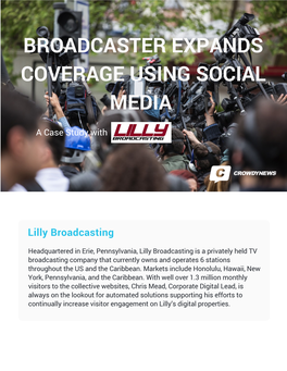 Lilly Broadcasting Case Study