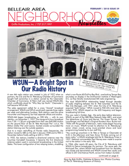 WSUN—A Bright Spot in Our Radio History