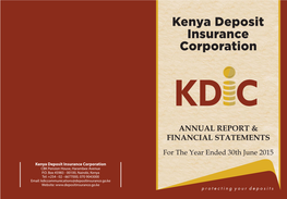 KDIC Annual Report 2015
