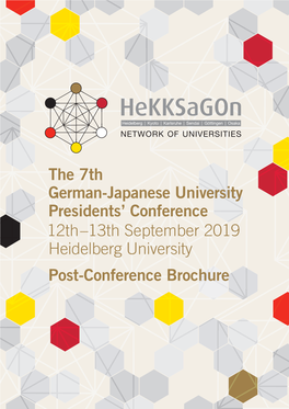 7Th German-Japanese University Presidents' Conference