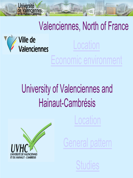 Université De Valenciennes Et Du Hainaut-Cambrésis