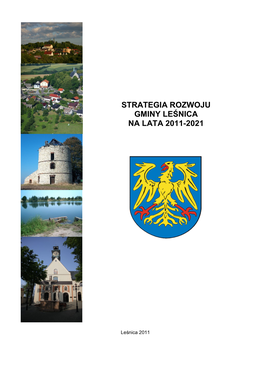Strategia Rozwoju Gminy Leśnica Na Lata 2011-2021