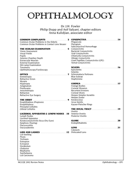 Ophthalmology 2002