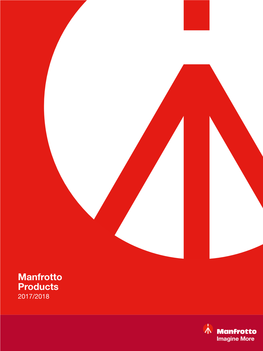Manfrotto Products 2017/2018 Italian Genius