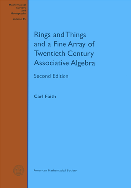 Rings and Things and a Fine Array of Twentieth Century Associative Algebra