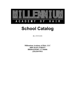 School Catalog