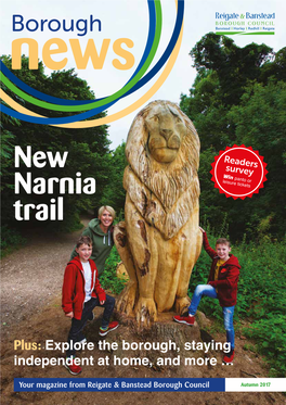 New Narnia Trail at Banstead Woods, Which Is Already Proving a Hit with Banstead Wildlife Field Families