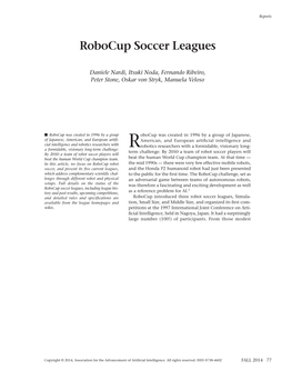 Robocup Soccer Leagues