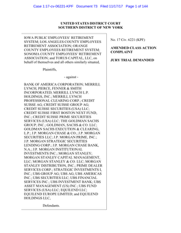 Case 1:17-Cv-06221-KPF Document 73 Filed 11/17/17 Page 1 of 144