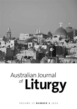 Australian Journal of Liturgy