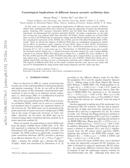 Cosmological Implications of Different Baryon Acoustic Oscillation Data