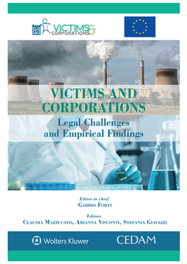 VICTIMS and CORPORATIONS Legal Challenges and Empirical Findings