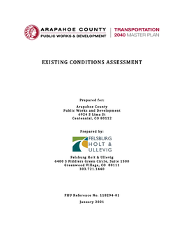 Existing Conditions Assessment
