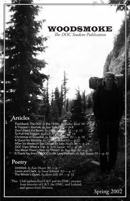 WOODSMOKE the DOC Student Publication