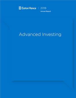 Advanced Investing