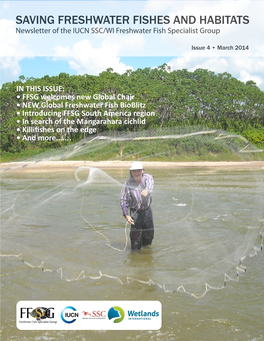 SAVING FRESHWATER FISHES and HABITATS Newsletter of the IUCN SSC/WI Freshwater Fish Specialist Group