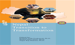 Nepal : Transition to Transformation