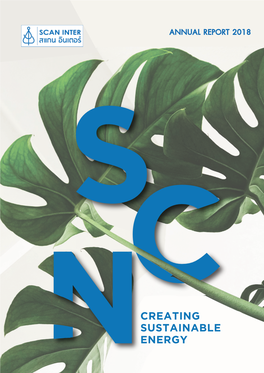 CREATING SUSTAINABLE ENERGY CREATING SUSTAINABLE ENERGY CONTENT Annual Report 2018